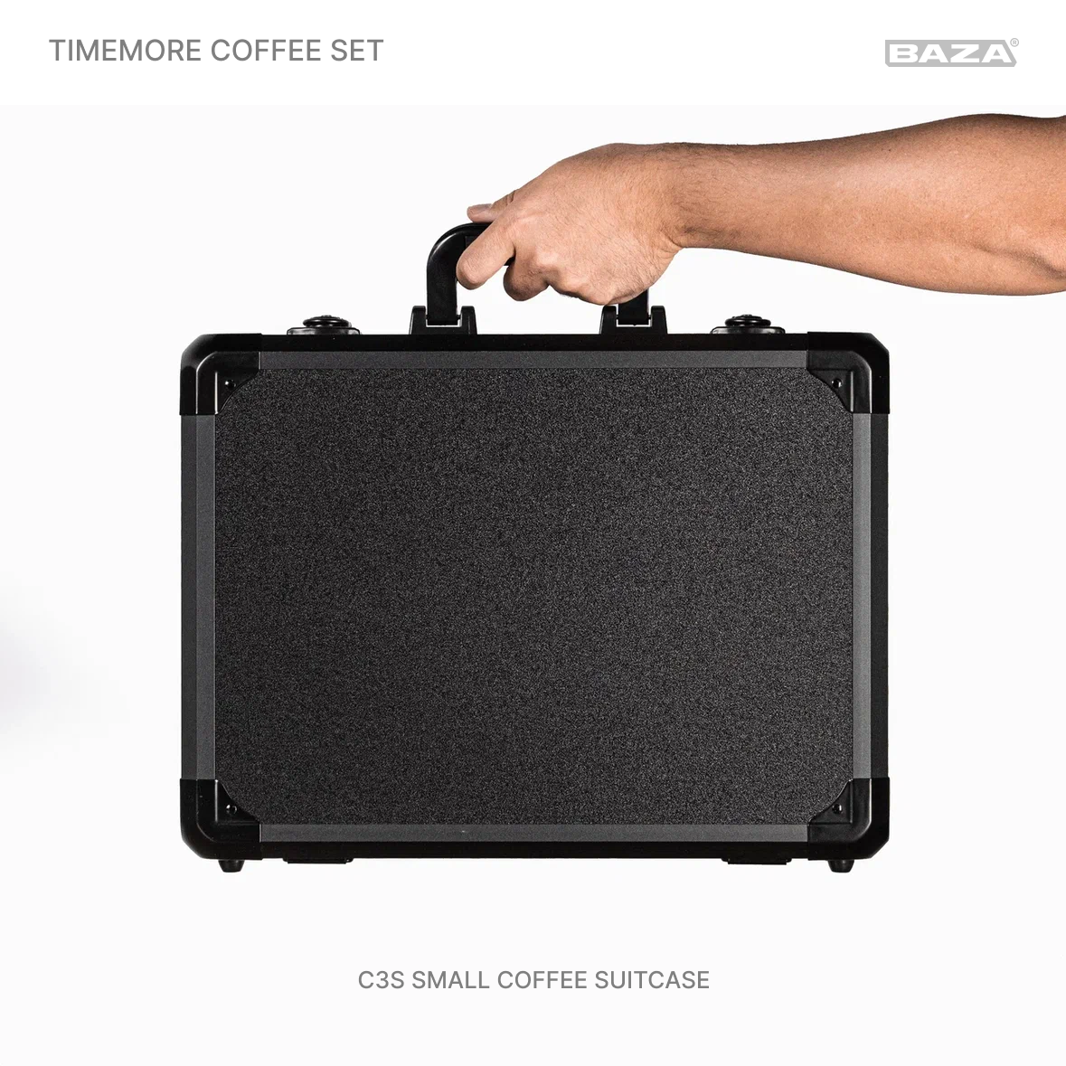 C3S Small Coffee Suitcase - Perfect for Travelling