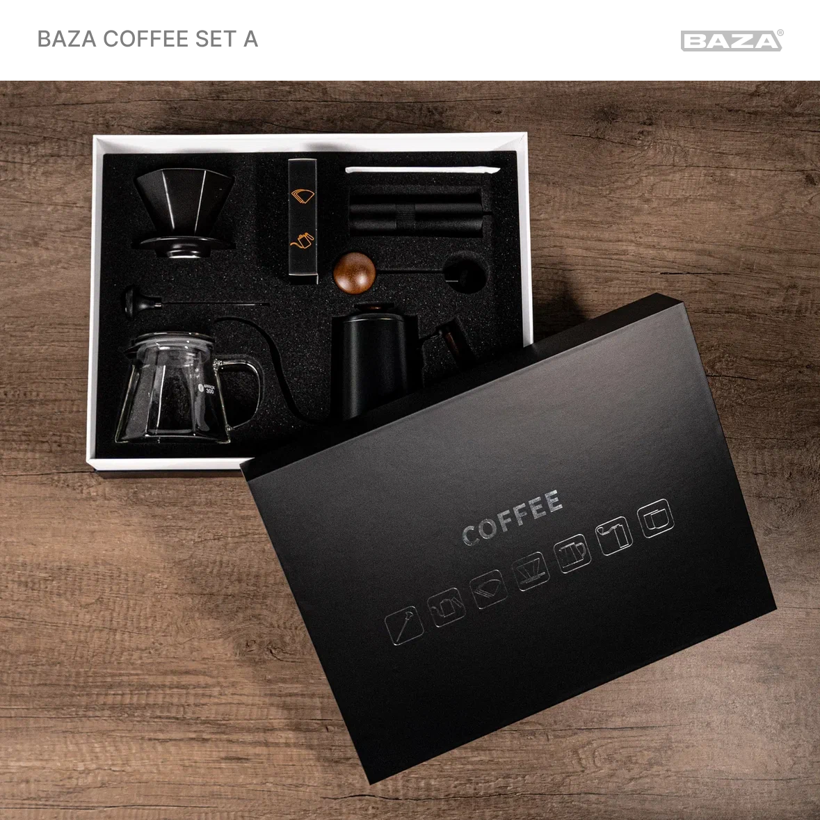BAZA Coffee Set A - Perfect for Gifting