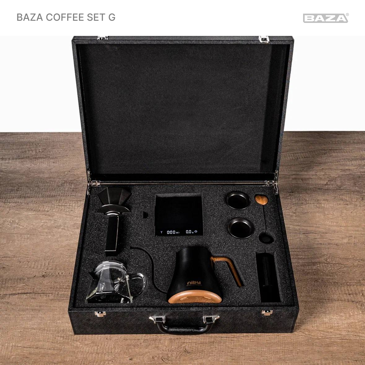 BAZA Coffee Set G - Professional Barista Set