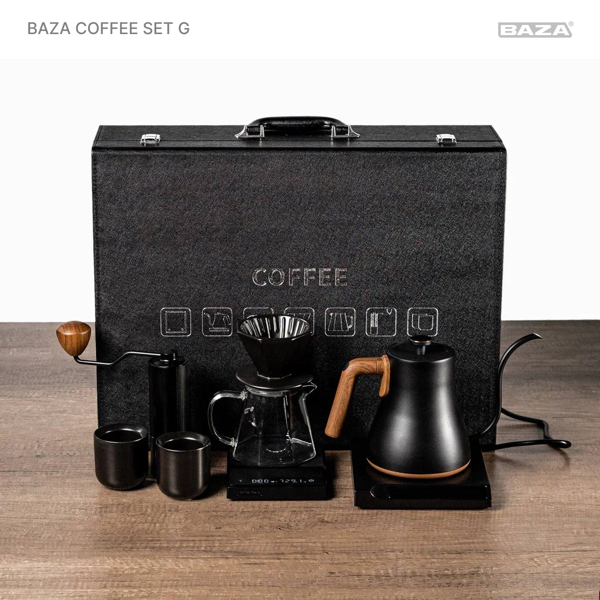 BAZA Coffee Set G - Professional Barista Set