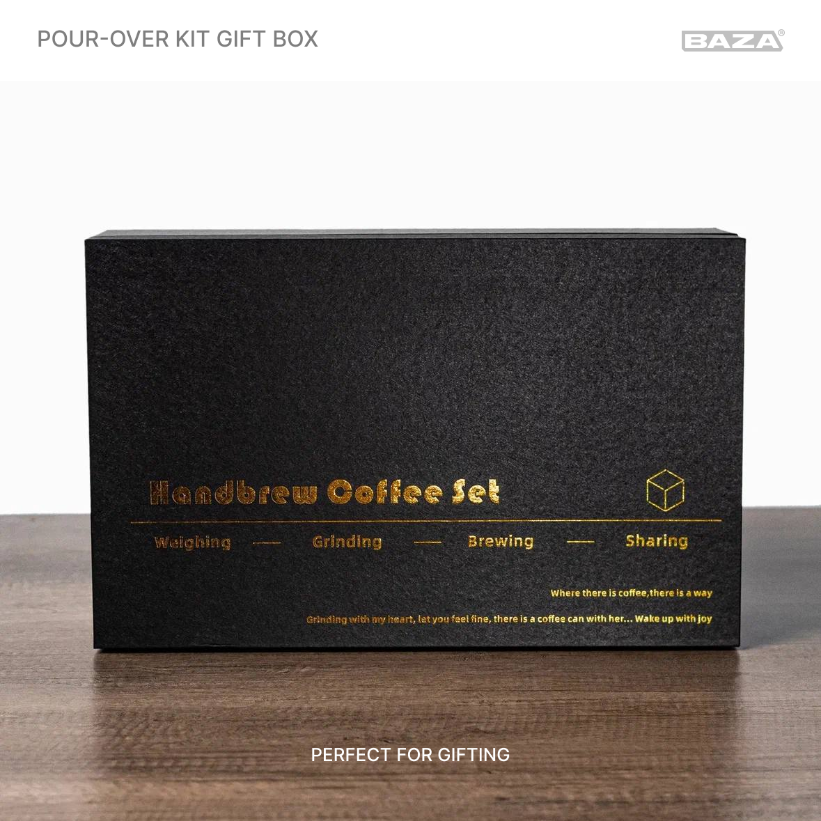 BAZA Pour-Over Kit Gift Box