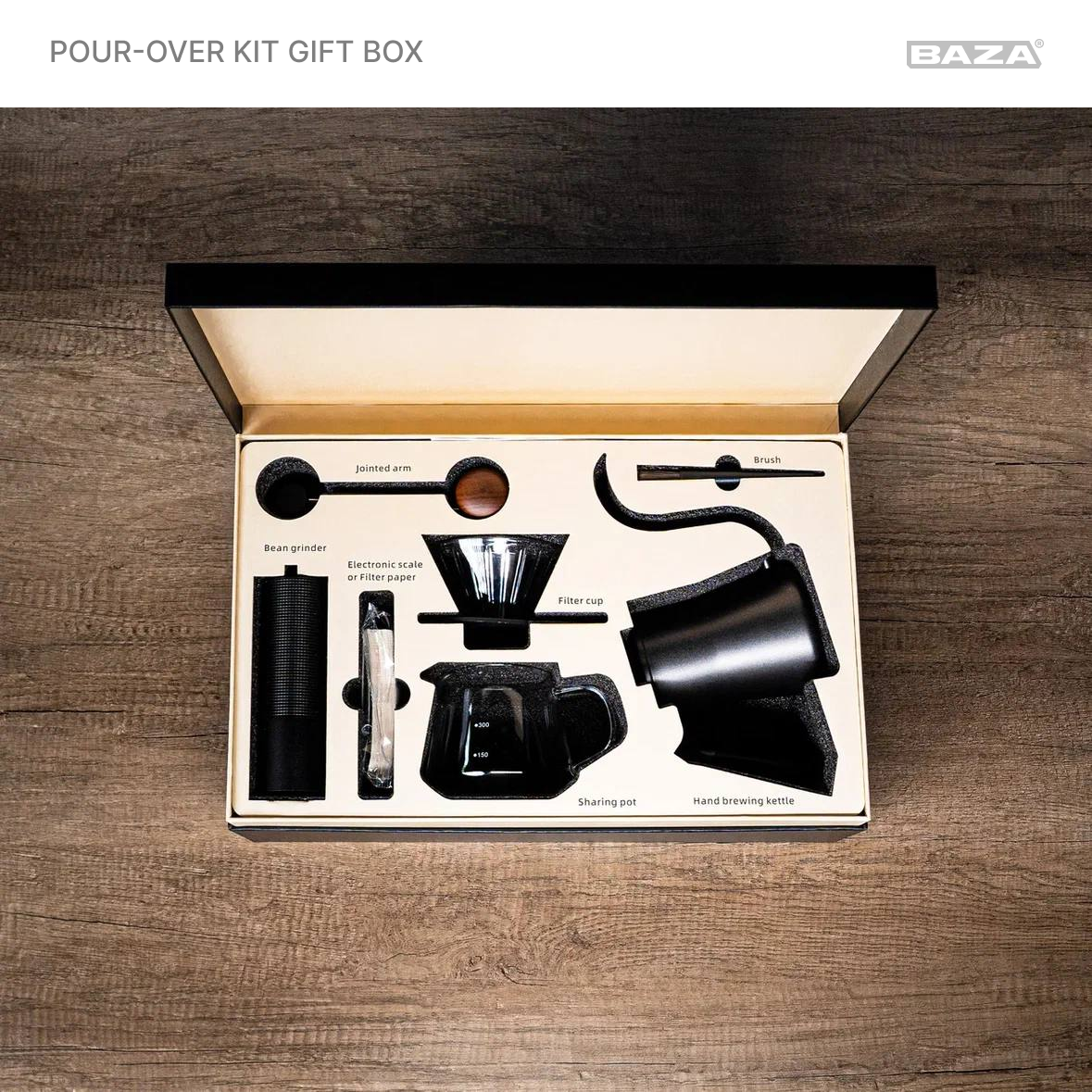 BAZA Pour-Over Kit Gift Box