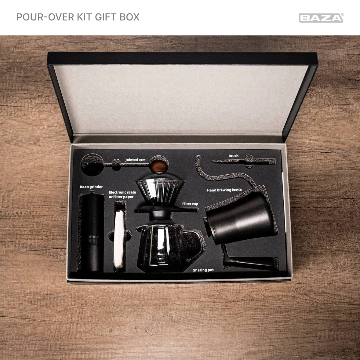 BAZA Pour-Over Kit Gift Box