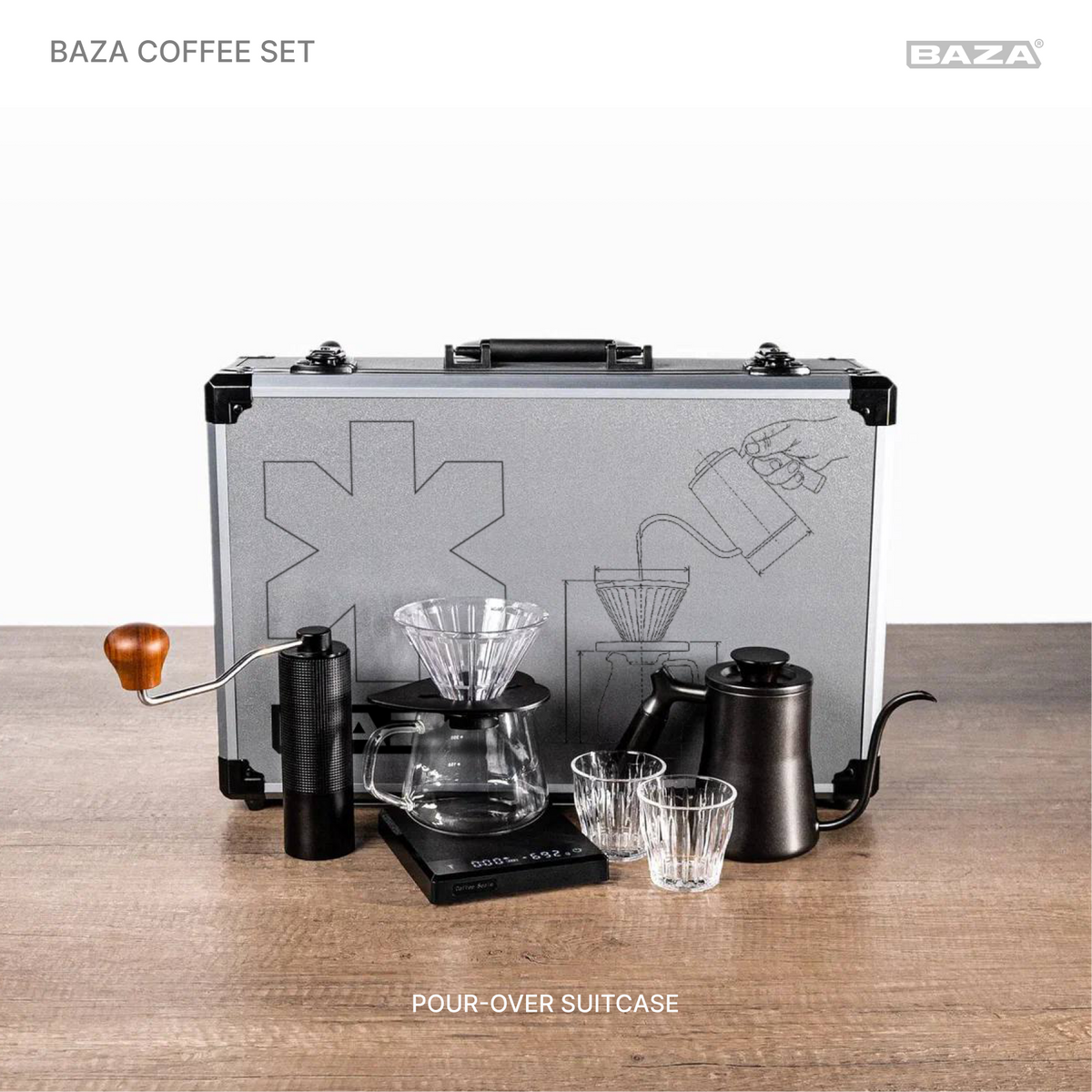 BAZA Pour-Over Suitcase